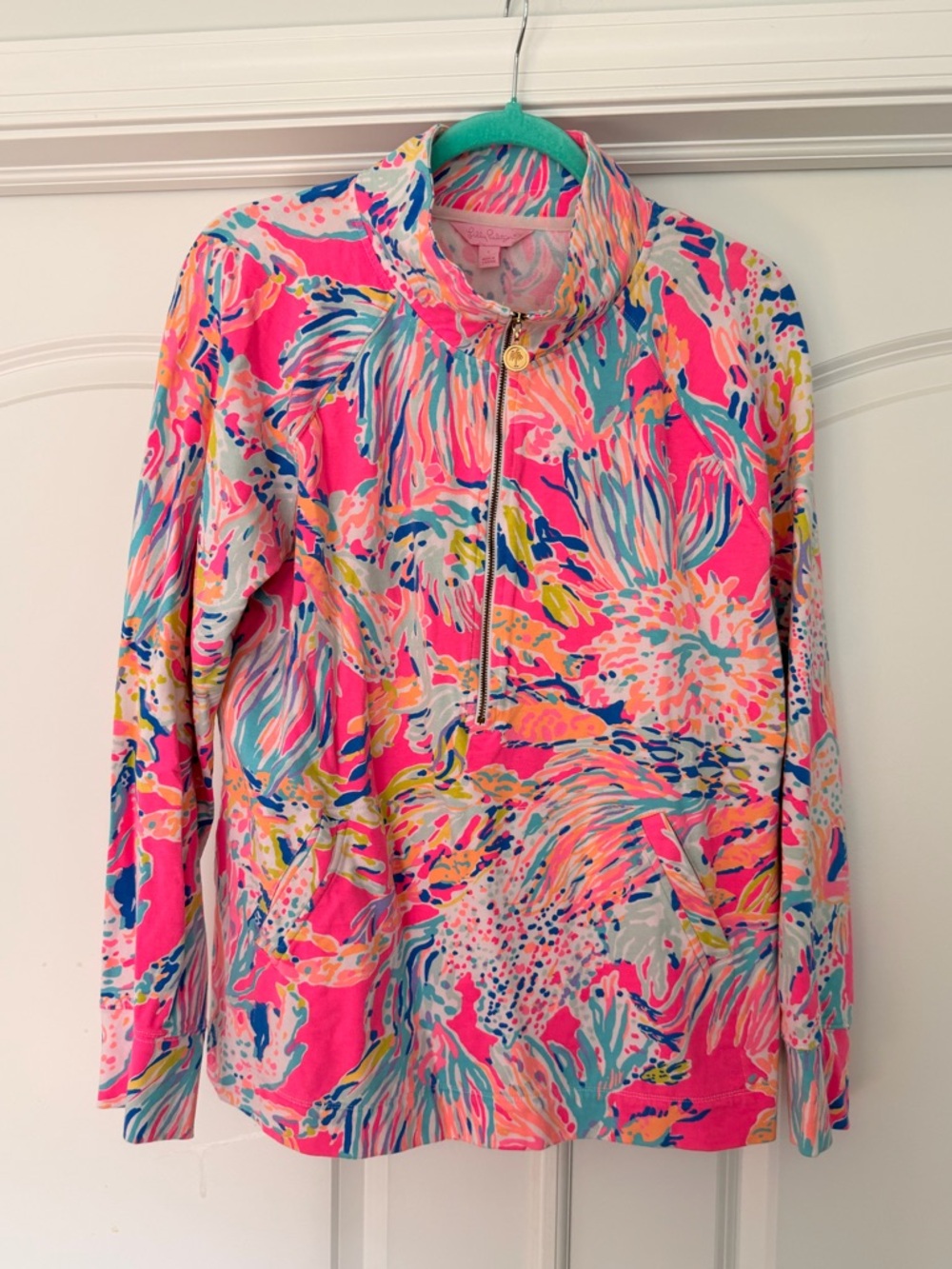 Lilly Pulitzer Tiki Pink Sunken Treasure Popover Large